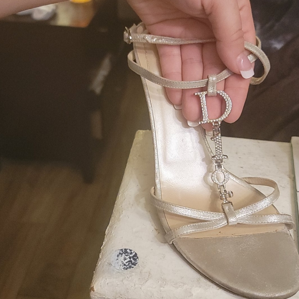 Dior Vintage Strap Heels